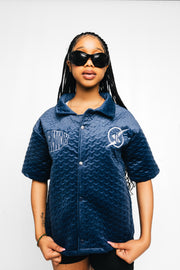 Insanidy Baby Blue Monogram Shirt